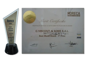 Best Mood Stand | 1st Prize – HORECA Fair 2014