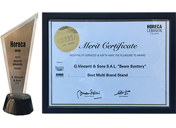 Best Multi-Brand Stand | 1st Prize – HORECA Fair 2016