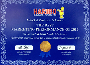HARIBO BEST MARKETING PERFORMANCE IN THE MIDDLE EAST, NORTH AFRICA, & CENTRAL ASIA